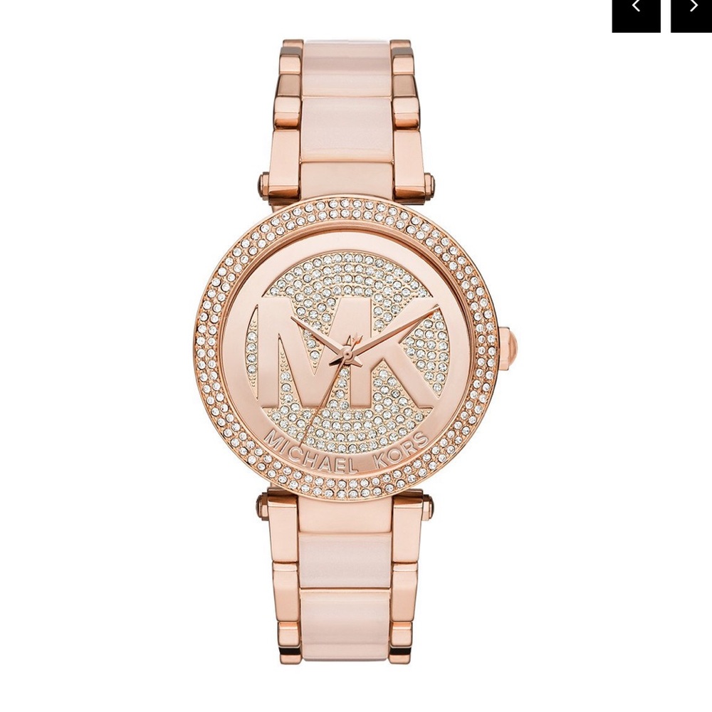 Michael Kors rose gold watch